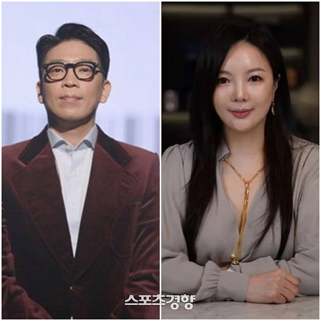 가수 겸 프로듀서 MC몽(왼쪽), 원헌드레드의 창업자 차가원 피아크 회장. 사진 스포츠경향DB