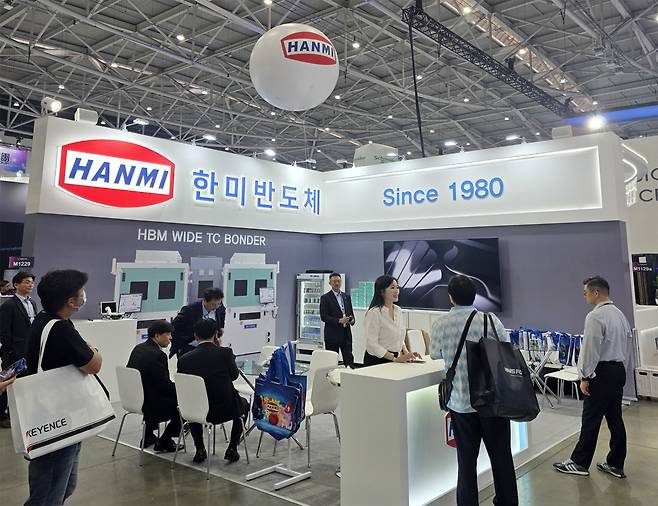 2026컴퓨텍스 전시회 한미반도체 부스(사진제공=한미반도체)