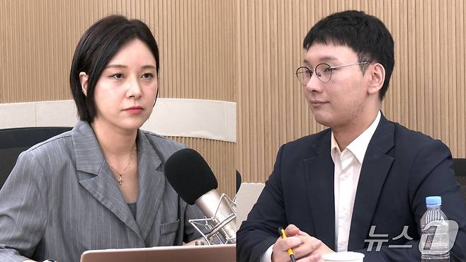 뉴스1TV '팩트앤뷰'에 출연한 정은혜 전 더불어민주당 의원과 박민영 국민의힘 미디어대변인. 2026.6.4./뉴스1
