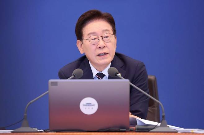이재명 대통령이 2일 청와대에서 열린 국무회의 겸 비상경제점검회의에서 발언하고 있다. 2026.6.2 연합뉴스