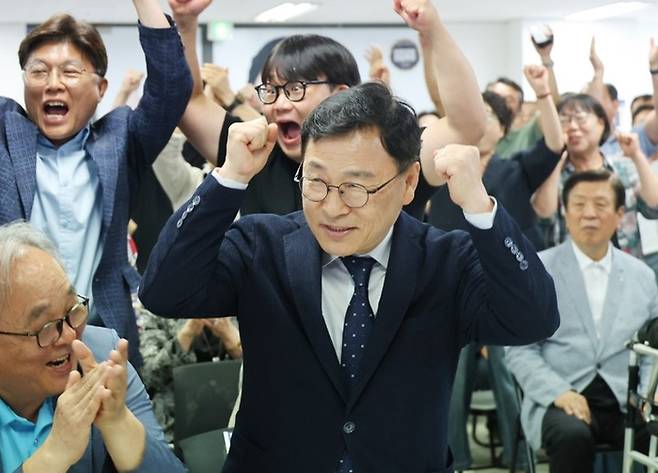 정근식 서울시교육감 당선인. 사진=연합뉴스