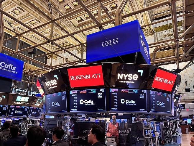 미국 뉴욕증권거래소(NYSE). 사진=연합뉴스