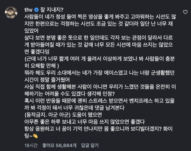인스타그램 댓글 캡처.