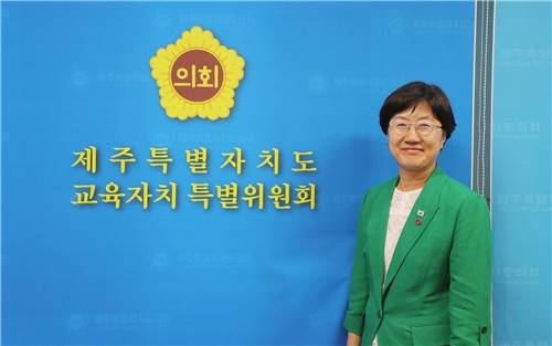 교육의원 시절 고의숙 당선인 [고의숙 선거사무소 제공. 재판매 및 DB 금지]