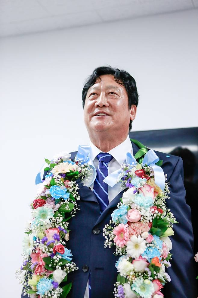 손배찬 파주시장 당선인 [손배찬 파주시장 당선인 선거사무소 제공. 재판매 및 DB 금지]