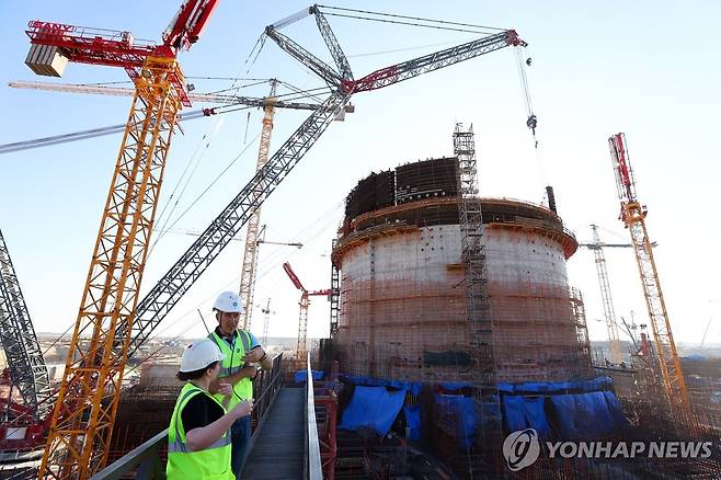이집트 최초의 원자력발전소 '엘다바 원전' [타스 연합뉴스 자료사진. 재판매 및 DB 금지]