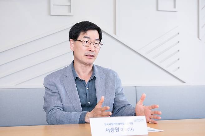 서승원 한국베링거인겔하임동물약품 대표가 창립 30주년을 맞아 인터뷰를 하고 있다(업체 제공). ⓒ 뉴스1