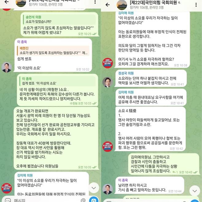 배현진 국민의힘 의원 페이스북 갈무리