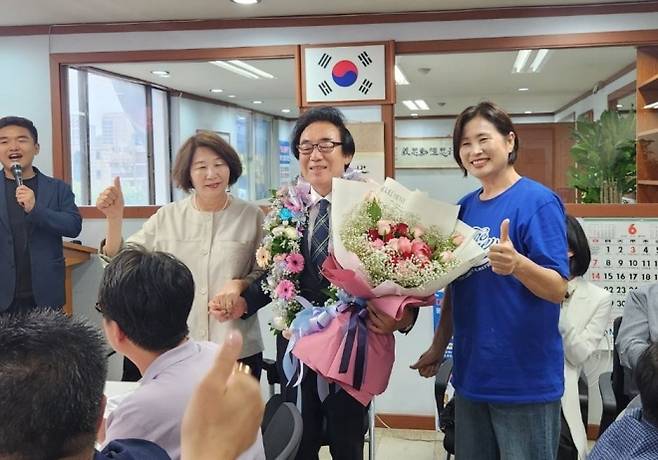 시의회 최다선인 ‘5선 고지’에 오르는 영예를 안은 김기덕 서울시의원. 서울시의회 제공
