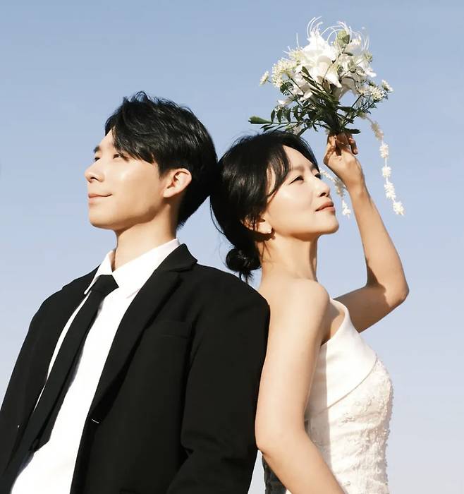 이준우, 백은혜 커플. 사진| SNS