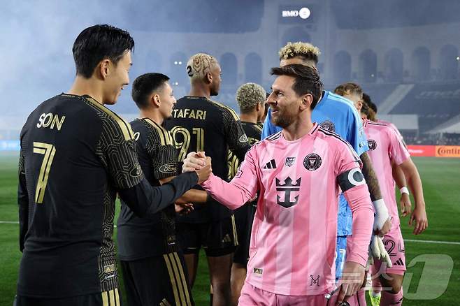 LA FC의 손흥민이 MLS 올스타에 발탁됐다. ⓒ AFP=뉴스1