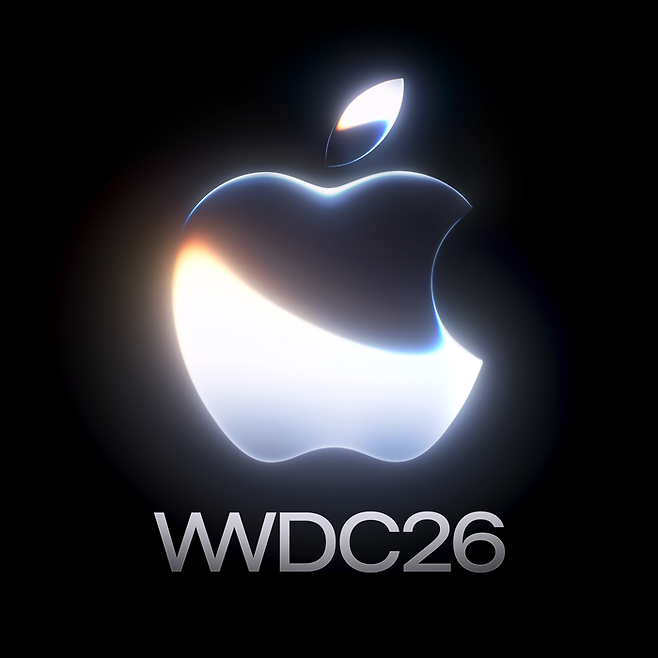 8일 미국 실리콘밸리에서 열리는 애플의 세계개발자대회(WWDC) 2026 로고. <애플>