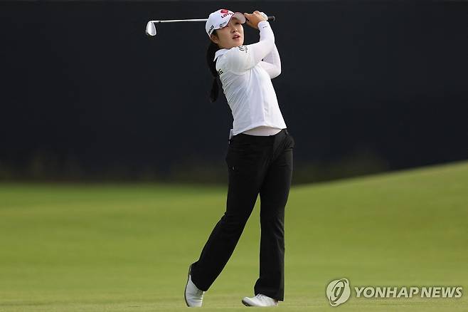 아이언샷을 시도한 유현조 [Getty Images via AFP=연합뉴스]