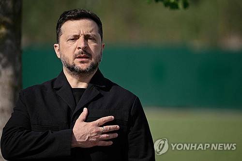 볼로디미르 젤렌스키 우크라이나 대통령 [AFP=연합뉴스 자료사진. 재판매 및 DB 금지]