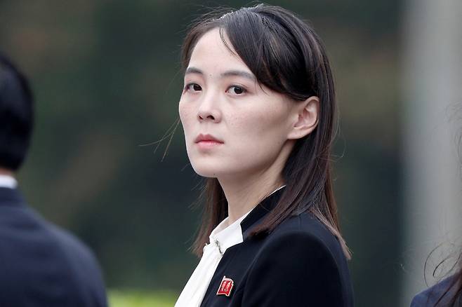 김여정 북한 노동당 부부장. 로이터 연합뉴스