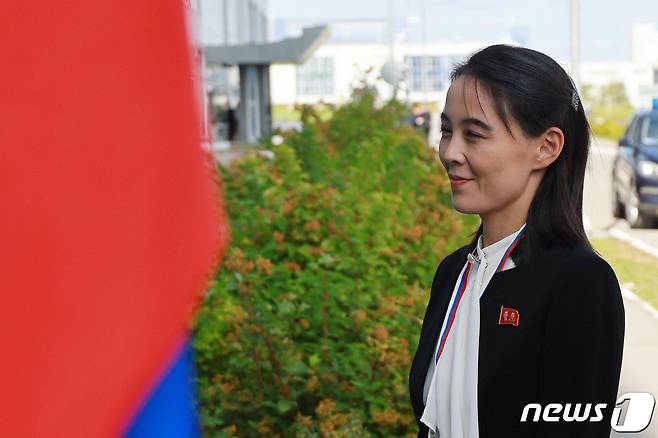 김여정 북한 노동당 총무부장 ⓒ AFP=뉴스1