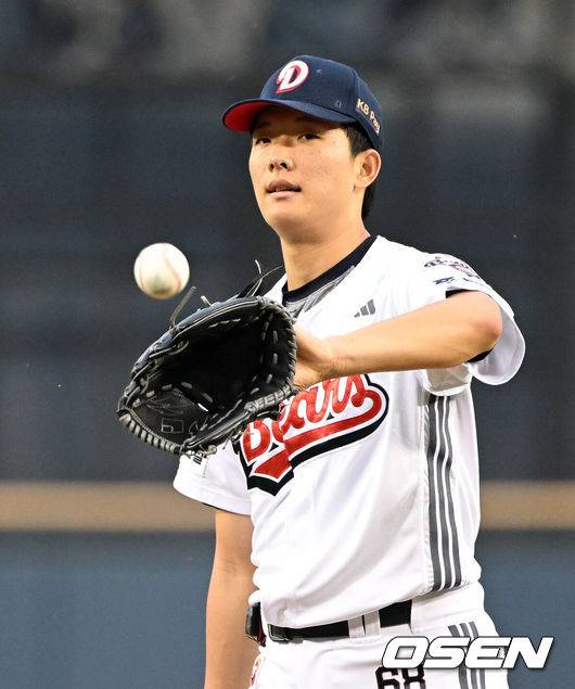 [OSEN=이대선 기자] 두산 최민석 2026.05.19 /sunday@osen.co.kr