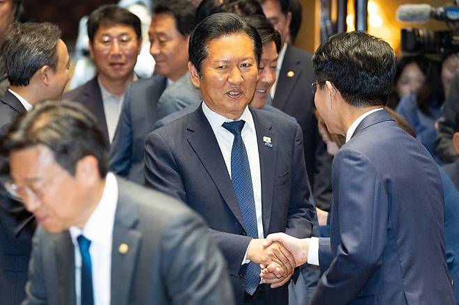 정청래 더불어민주당 대표. (출처 : 뉴스1)