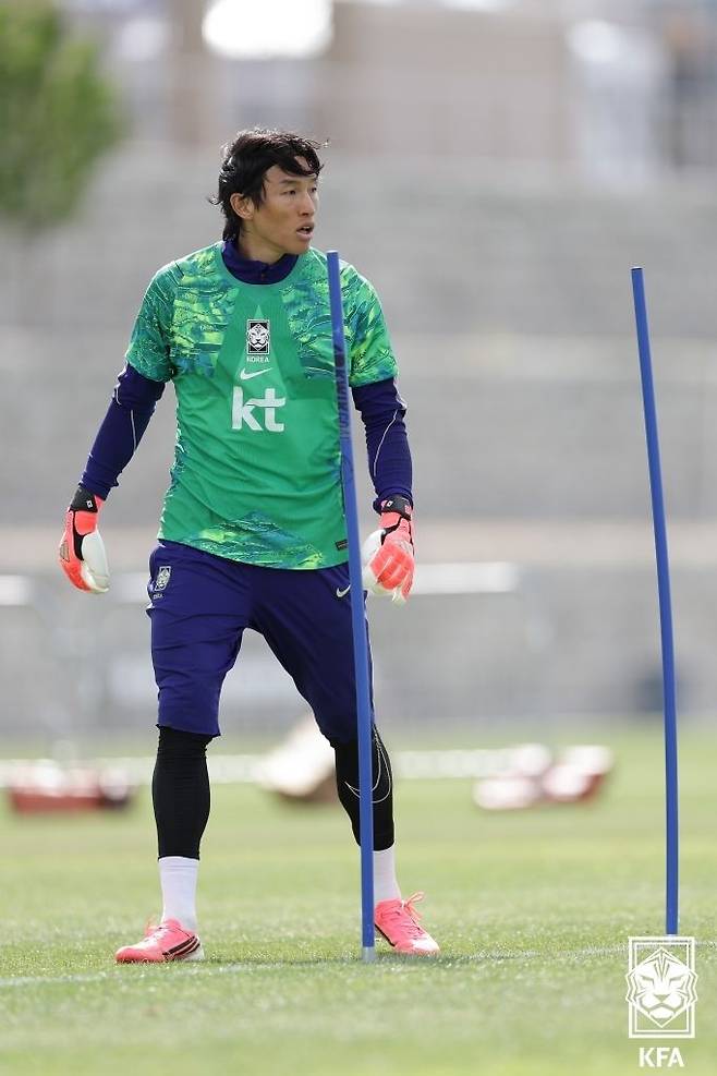 김승규 골키퍼. ⓒ 대한축구협회