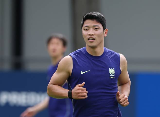 이천수가 2026 FIFA 북중미 월드컵 핵심 선수로 황희찬(사진)을 꼽았다. /사진=뉴시스