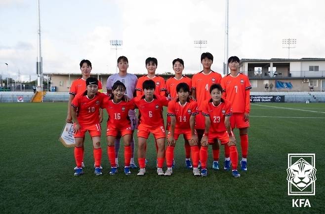 여자 축구 대표팀. (대한축구협회 제공)