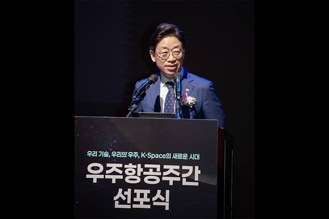 오태석 우주항공청 청장. 스튜디오51 제공