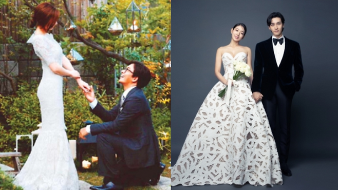 박수진(왼쪽부터),배용준,박신혜,최태준 (사진=본인 SNS)