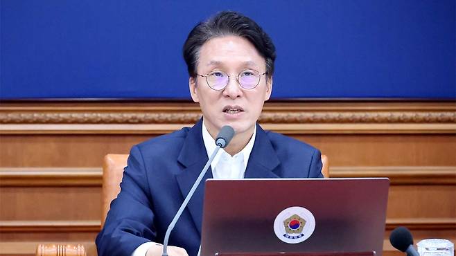 국무회의 주재하는 김민석 국무총리
