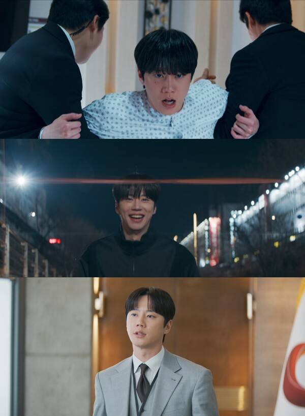 ▲ JTBC 토일드라마 '신입사원 강회장'에서 열연을 펼치는 이준영. 방송화면 캡처