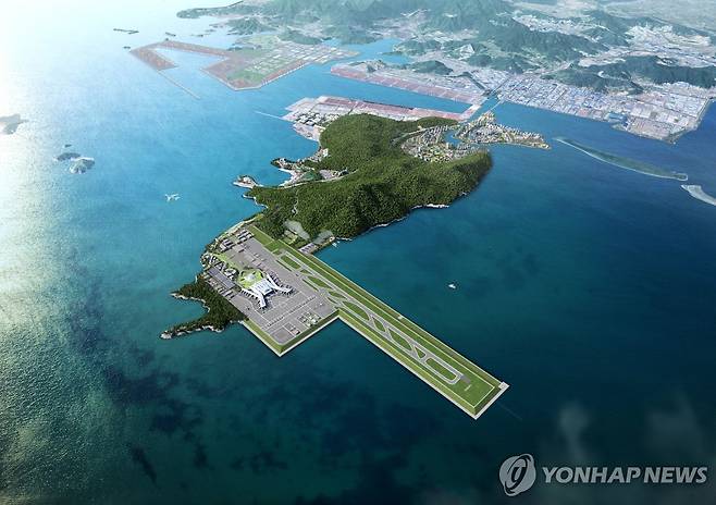 가덕도신공항 조감도 [가덕도신공항건설공단 제공. 재판매 및 DB 금지]