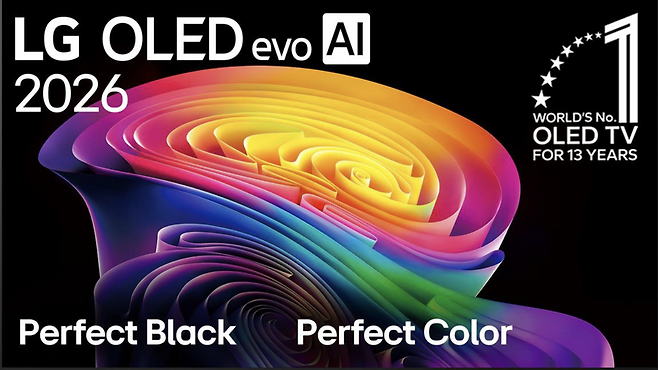 LG전자가 인도네시아 시장에 선보인 OLED evo AI TV. AI 기반 개인화 서비스와 향상된 화질·음질 기술을 적용했다. LG전자 제공
