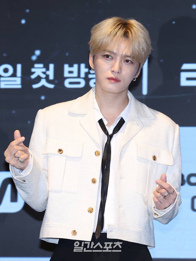 가수 김재중이 16일 오전 서울 구로구 더세인트에서 열린 Mnet 예능 '보이즈 2 플래닛' 제작발표회에 참석해 포토타임을 갖고 있다. 서병수 기자 qudtn@edaily.co.kr /2025.07.16/