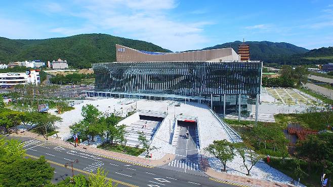 2025 APEC 정상회의 주 회의장으로 사용된 경주 화백컨벤션센터(HICO). 경주시 제공