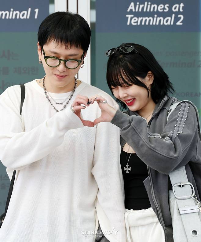 현아, 용준형 /사진=임성균 tjdrbs23@