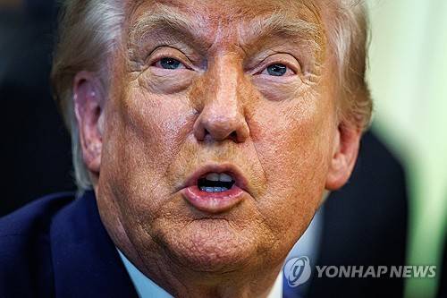 트럼프 대통령 [EPA=연합뉴스 자료사진. 재판매 및 DB 금지]