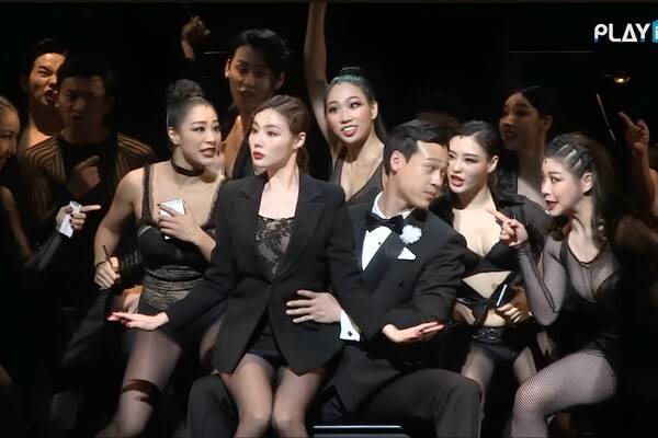 조회수 700만 회를 넘긴 뮤지컬 배우 최재림의 '복화술 무대'. 유튜브 채널 'NOL 티켓' 갈무리