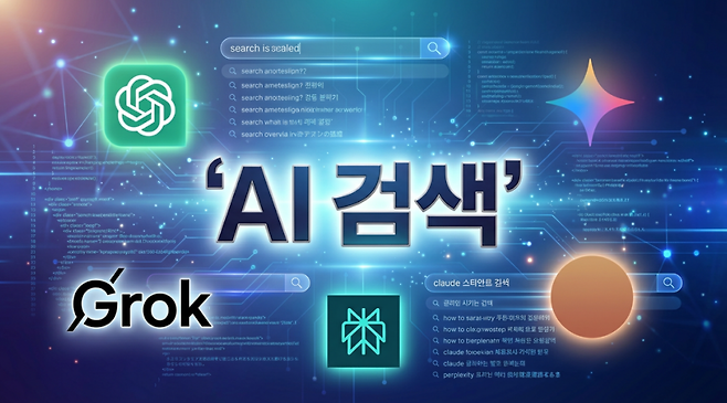 생성형 AI 시대가 본격화되며 기존 검색엔진 기반의 마케팅 체제가 흔들리고 있다.(AI 생성 이미지)