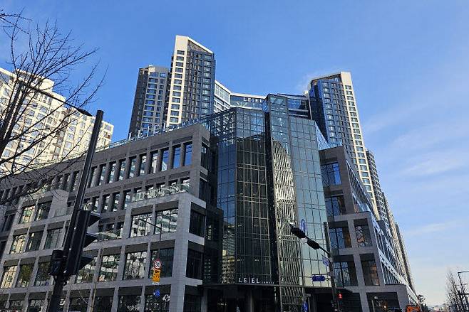서울 송파구 ‘잠실 르엘’ 아파트 전경.(사진=김은경 기자)