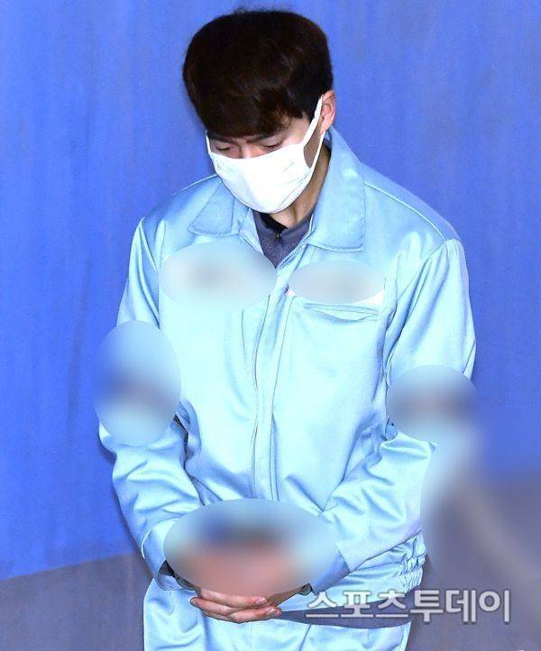 2019년 음주운전 선고공판 당시 손승원 / 사진=DB