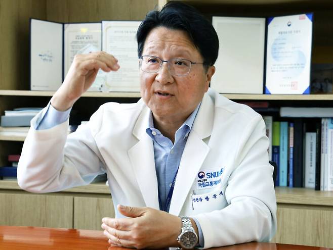 국립교통재활병원 방문석 병원장. 사진=최승식 전문기자