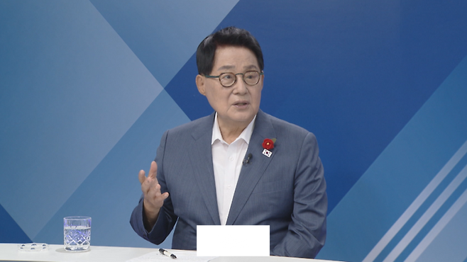▲ 11일 KBC '여의도초대석'에 출연한 박지원 더불어민주당 의원