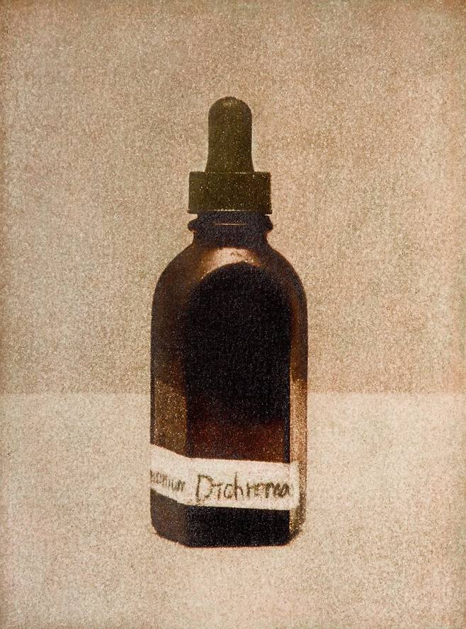 검프린트 인화 방식으로 회화 작품처럼 보이는 김수강 작가의 'Chemical Bottle 3'. /Courtesy of the artist