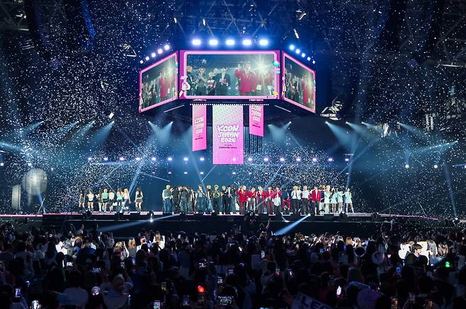 CJ ENM의 ‘케이콘 재팬(KCON JAPAN) 2026’ 행사 전경. [CJ ENM 제공]