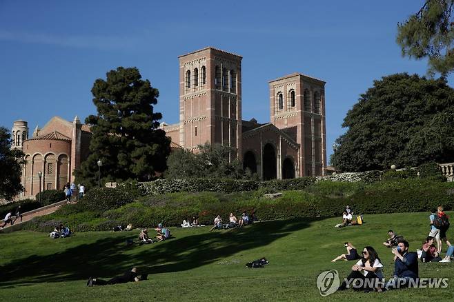미국 로스앤젤레스 캘리포니아대(UCLA) [AP=연합뉴스 자료사진. 재판매 및 DB 금지]