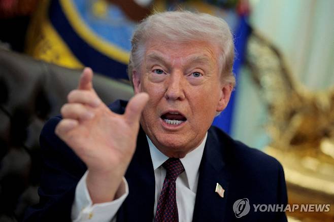 도널드 트럼프 미국 대통령 [로이터=연합뉴스. 재배포 및 DB 금지]