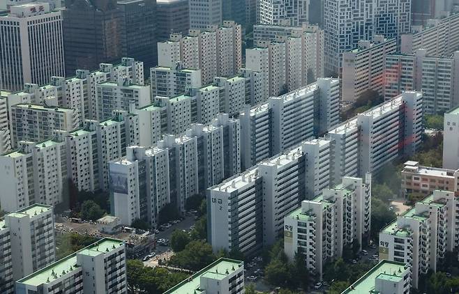 서울 아파트 전경. 뉴시스
