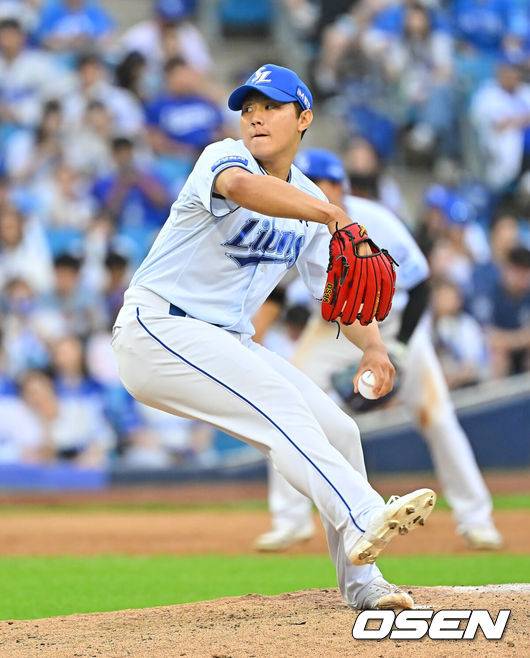 [OSEN=대구, 이석우 기자] 삼성 라이온즈 배찬승 042 2026.06.03 / foto0307@osen.co.kr