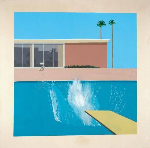 데이비드 호크니 대표작 '더 큰 첨벙' 
ⓒ David Hockney, Collection Tate, U.K. ⓒ Tate, London [서울시립미술관 제공]
