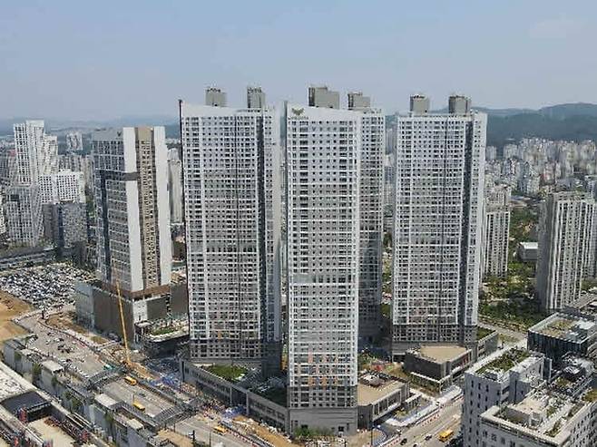 동탄역 롯데캐슬 전경 [매경DB]
