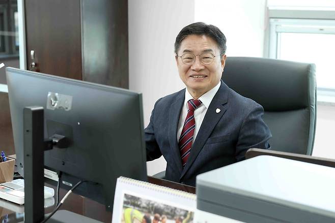 권순기 경남교육감 당선인 [촬영 김동민]